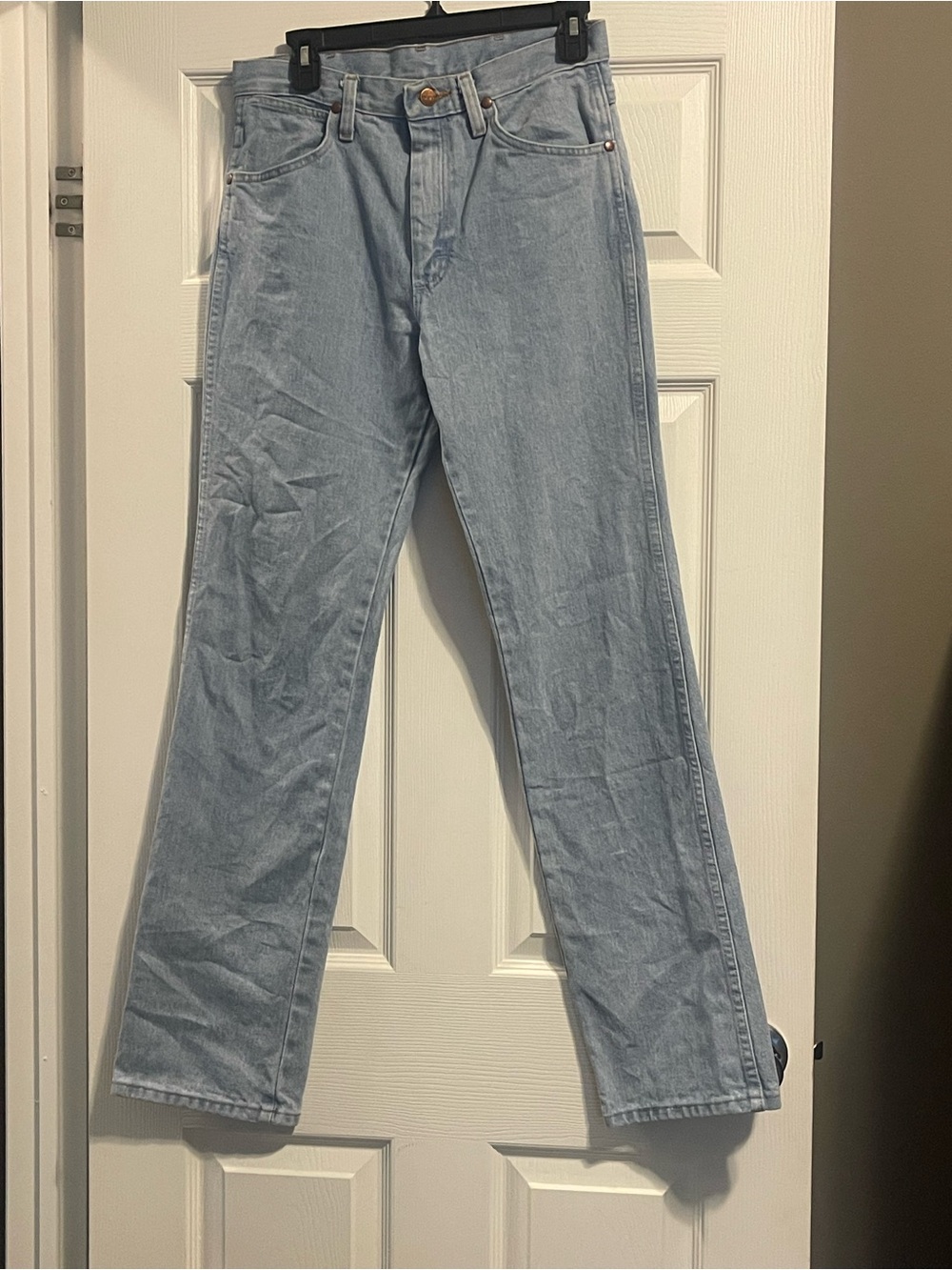 Wrangler Men's Light Blue Bootcut Jeans